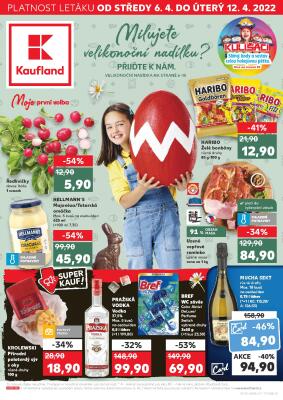 akční leták Kaufland 6.4.2022-12.4.2022