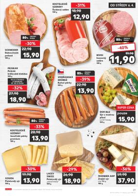 akční leták Kaufland 6.4.2022-12.4.2022