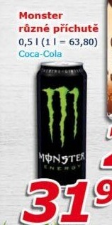 Energetický nápoj Monster Energy