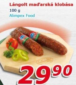 Klobása Maďarská Lángolt Gyulai