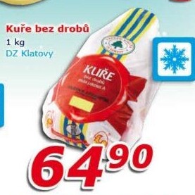 Kuře mražené DZ Klatovy