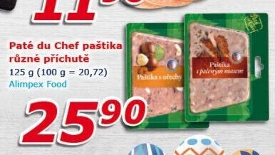 Paštika Paté du Chef