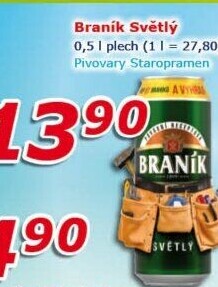 Pivo světlé Braník