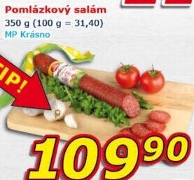 Pomlázkový salám Krásno