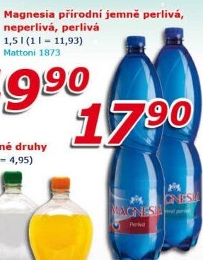 Přírodní voda Magnesia