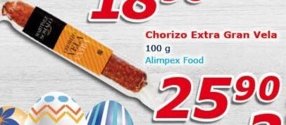 Salám Chorizo Extra Gran Vela Martínez Somalo