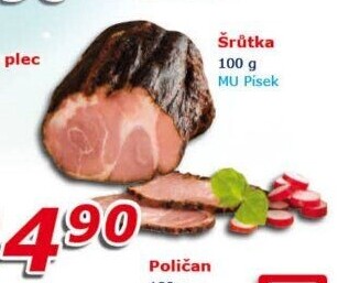 Šrůtka Maso uzeniny Písek