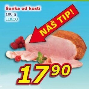 Šunka od kosti LE&amp