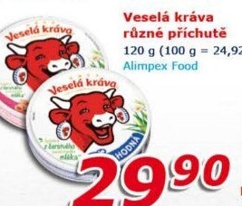 Sýr tavený Veselá kráva