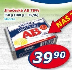 Tuk Jihočeské AB Madeta