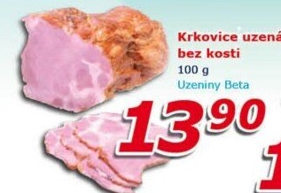 Uzená krkovice Uzeniny Beta