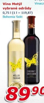 Vína Motýl Víno Mikulov