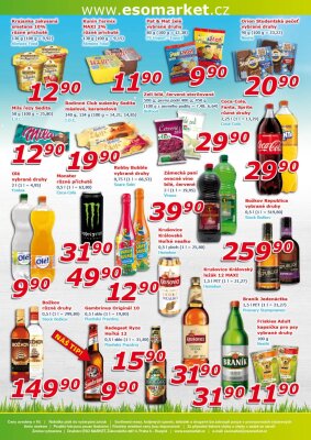 akční leták ESO MARKET 6.4.2022-17.4.2022