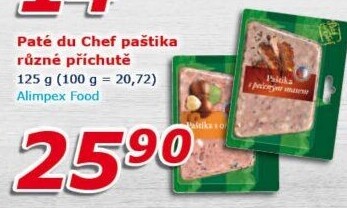 Paštika Paté du Chef
