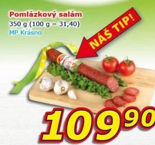 Pomlázkový salám Krásno