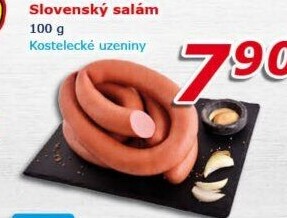 Salám slovenský točený Kostelecké uzeniny