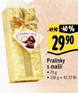 Bonboniéra Pralinky Delafaille