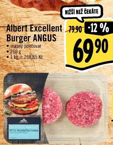Burger Angus Albert Excellent