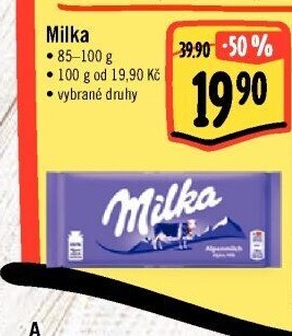 Čokoláda Milka