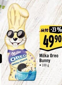 Čokoládový zajíc Oreo Milka