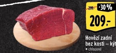 Hovězí kýta zadní bez kosti