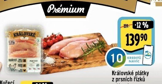 Kuřecí prsní řízky královské Albert