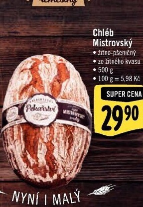 Mistrovský chléb Albert