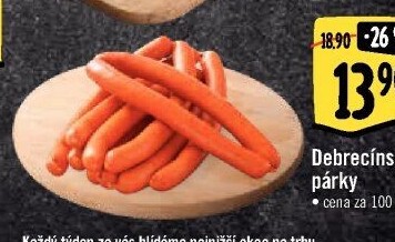 Párky debrecínské