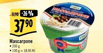 Sýr Mascarpone Italy