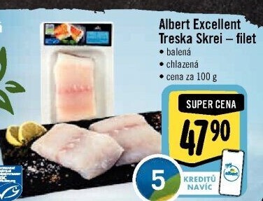Treska Skrei filet Albert Excellent