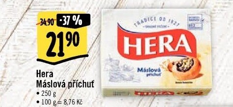 Tuk s máslovou příchutí Hera