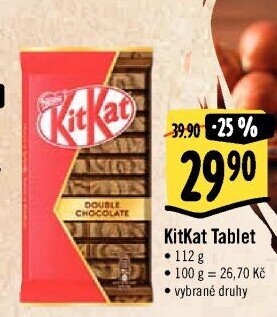 Tyčinka Kit Kat Nestlé
