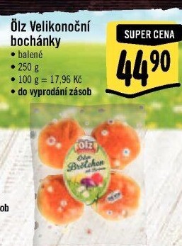 Velikonoční bochánky Ölz