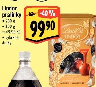 Bonboniéra Pralinky Lindor Lindt