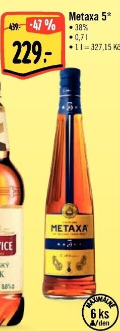 Brandy 5* Metaxa