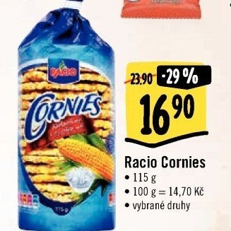 Chlebíčky Cornies Racio