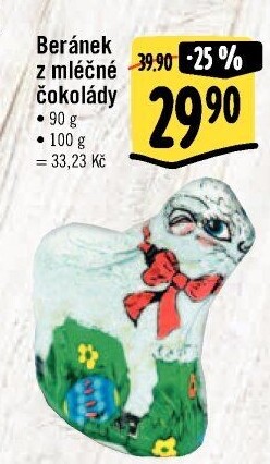 Čokoládový beránek