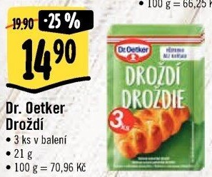 Droždí Dr. Oetker