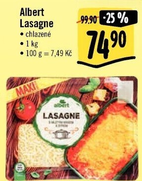 Lasagne Bolognese Albert