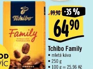 Mletá káva Family Tchibo