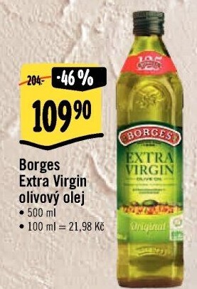 Olivový olej extra panenský Borges