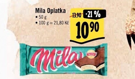 Oplatky Mila Sedita