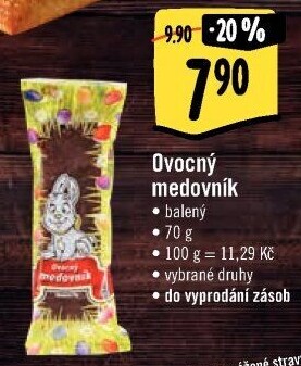 Ovocný medovník