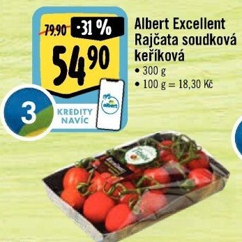 Rajčata keříková Albert Excellent