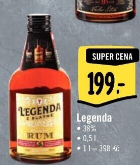 Rumy Legenda z Blatné