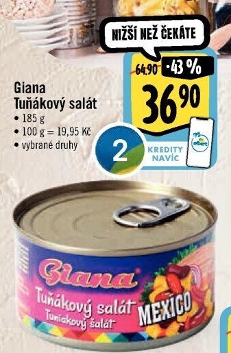 Salát s tuňákem Giana