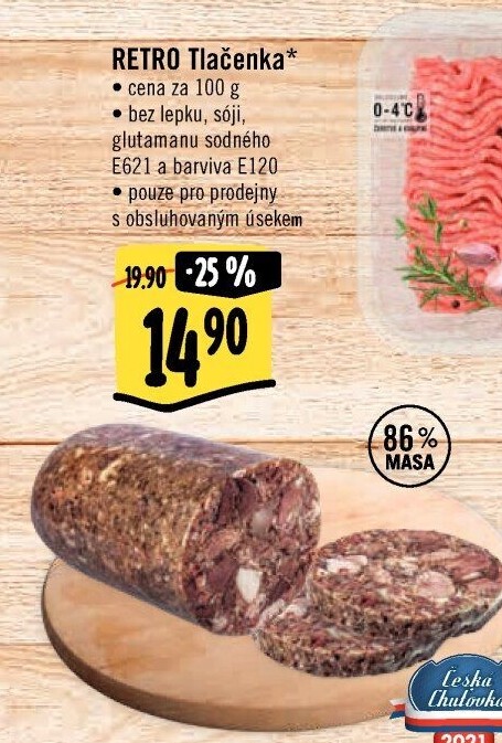 Tlačenka Retro Albert