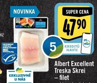 Treska Skrei filet Albert Excellent