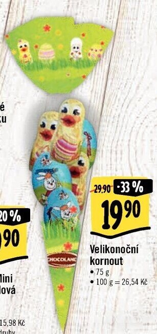 Velikonoční kornout Chocoland