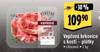 Vepřová krkovice s kostí Albert